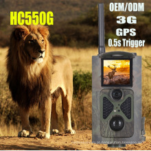 Câmera impermeável da caça do OEM / ODM 3G com SMTP GPS HC550G